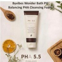 Review Sữa Rửa Mặt Byvibes Wonder Bath Pha 5.5 150ml [ Chính Hãng ]