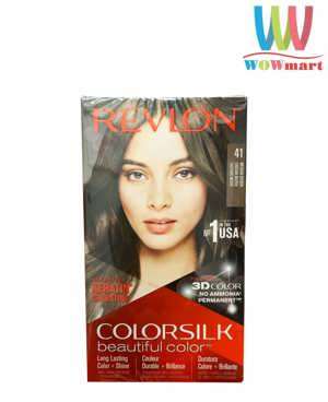Thuốc nhuộm tóc Revlon Colorsilk Haircolor #41 Medium Brown 59.1ml