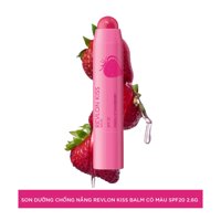 Revlon Son Dưỡng Chống Nắng Revlon Kiss Balm Có Màu Spf20 2.6g .#020 Hương Dâu