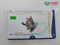 REVOLUTION 3 – Tuýp nhỏ gáy ve rận cho mèo từ 2.3 – 6.8kg ( 1 tuýp )