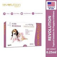 Revolution (Stronghold) - Giải pháp Spot On cho chó mèo Chó con & Mèo con < 2.5KG