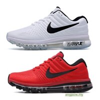 Rey Ready Stock Shoes Air Max 2017 Men Women Jogging Shoes Sneakers Red/White/Black