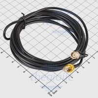 RF Cable, RF Antenna, WIFI Antenna RG174 Dây Nối Ăng Ten Đầu SMA Đực-Cái Dài 5M Type-B//SKU:59 linhkientruonggiang86