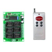 Rf Remote 433 Mhz 6 Key (2262 Chip) Công tắc không dây đa năng và Dc từ xa 6 Mh Universal và V 6 Ch Code Dc 12v Công tắc không dây từ xa 12 V 6