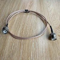 RG3160-500-BNC RF Coaxial Cable BNC Male to BNC Male Coax 50 Ohm 1.22M for CCTV Video Signals Camera DVR