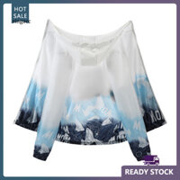 Rga Ice Silk Sun Quần Áo Bảo Vệ Nam Dài Tay Áo Chống Nắng Nam Mùa Hè Chống Nắng Áo Khoác Có Mũ Bảo Vệ Tia Uv Và Túi Nhẹ Chuyển Đổi Cho Ngoài Trời