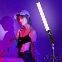 Rgb Đèn Flash Cầm Tay Đèn Tốc Độ Chụp Ảnh Chiếu Sáng Đèn Led Video Stick Cây Đũa Phép Với Chân Đế Chân Máy Đảng Đầy Màu Sắc Đèn