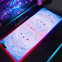 Rgb Magic Star Moon Backlit Mousepad Home Mới Chuột Lớn Thảm Pc Văn Phòng Laptop Thảm Mềm Chống Trơn Trượt Để Bàn