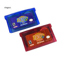 Rgc 2 Chiếc Zelda Oracle of Seasons / Ages Game Card Cho GBA Game Boy Advance