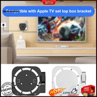Rh.b Set Top Box Holder Universal Wall Mount Media Player Stand Cradle cho Apple TV 4K / HD-tương thích / 2nd 3rd 4th 5th 6th Gen
