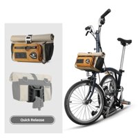 Rhinowalk COSMOPOLIS Túi đựng tay lái xe đạp đô thị cho xe đạp gấp Brompton / Dahon có dây đeo có thể điều chỉnh