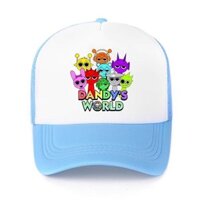 Rhythm Box sprunki Bé Trai Bé Gái Che Nắng Lưới Mũ Xuân Thu Chống Nắng Hoạt Hình Trò Chơi Mũ Bóng Chày Hợp Thời Trang20250314