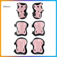 Ribbitear  Miếng đệm đầu gối bảo vệ cổ tay cho trẻ em Bộ dụng cụ bảo vệ trượt băng con lăn cho bé trai và bé gái Miếng đệm đầu gối và khuỷu tay để trượt ván cho trẻ mới biết đi