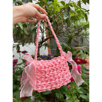 Ribbon bag 🎀 - Túi ruy băng voan tiểu thư 🎀