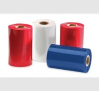 Ribbon mực in mã vạch wax resin màu cho ngành thực phẩm