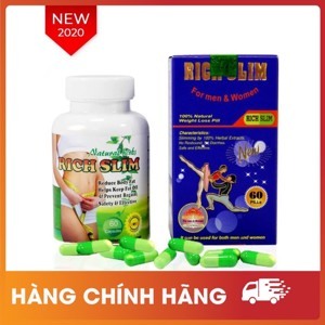 Viên uống giảm cân Rich Slim - 60 viên