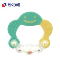 Richell - Gặm nướu xúc xắc tròn dành cho bé 3 tháng tuổi trở lên
