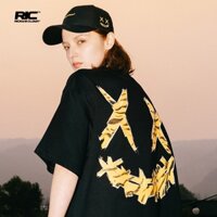 Rickyisclownjoke RiC Chú Hề Hổ In Xé Mặt Cười In Hình Tay Ngắn Thời Trang Quốc Gia Áo Thun Nam Cặp Đôi Mặc