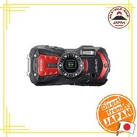 RICOH WG-60 Red Full-fledged waterproof digital camera 14-meter waterproof Shockproof Dustproof Coldproof 16-megapixel Underwater-specific mermaid mode Equipped with "CALS mode" for work