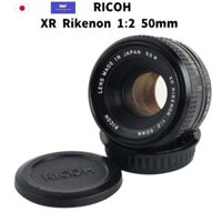 Ricoh XR Rikenon 1:2 50mm For Pentax K mount MF From Japan