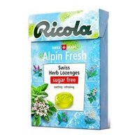 Ricola Kẹo ngậm thảo mộc không đường nguyên bản (Hộp 40g)