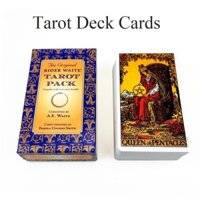 Rider Waite Tarot Deck Cards Mind Body Spirit Tarot Khăn trải bàn Túi Tarot Family Party Cards Game