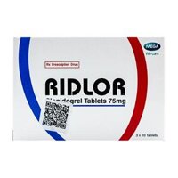 Ridlor Clopidogrel 75mg Mega (H/30v)
