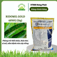 Ridomil gold 68WG Phòng trừ nấm bệnh, sương mai thán thư nứt thân xì mủ trên cây trồng ( 1kg)