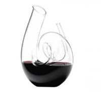 Riedel Decanter Curly Clear R.Q 2011/04 – 20S1 -1400ml Handmade R.Q nhập khẩu nguyên hộp