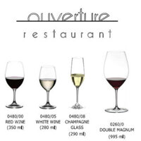 Riedel Ouverture restaurant glass – những chiếc ly pha lê cho nhiều loại rượu