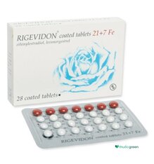 Thuốc Tránh Thai Rigevidon 21+7 (3 Vỉ X 28 Viên)
