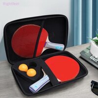 Rightfeel 1Pc Bóng Bàn Vợt Túi EVA Hình Vuông Túi Xách Vợt Hộp Cứng Di Động Thể Thao Bóng Bàn Vợt Túi Bảo Quản Mới