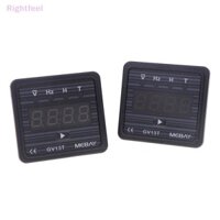 Rightfeel GV13T Máy Phát Điện Diesel Hiển Thị Kỹ Thuật Số Dụng Cụ Vôn Kế Tần Số Giờ Kiểm Tra Bảng Đo AC220V AC380V Mới