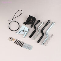 Rightfeel Heavy Duty Đen Bạc Cửa Chốt Khóa Tự Khóa Cổng Bắt Bảo Vệ Thời Tiết Chốt Cửa Tự Động Đen Bạc Khóa Cửa Mới