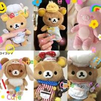 Rilakkuma Mới Hoạt Hình Dễ Thương Rilakkuma Nhà Bếp Series Sang Trọng Búp Bê Kawaii Anime Gấu Nâu Nhồi Bông Trang Trí Phòng Đồ Chơi Trẻ Em Quà Tặng Sinh Nhậtnh Nhật