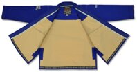 Ring to Cage Built in Rash Guard Brazilian Jiu Jitsu BJJ Gi Kimono Jacket Only - Black