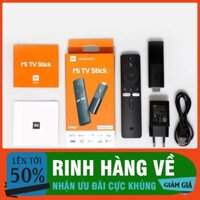 RINH HÀNG VỀ [BH12T, QTế] Tivi box Xiaomi Mibox S 4K I Mi TV Stick Tiếng Việt tìm tòi tiếng nói - Hàng chính hãng RINH H