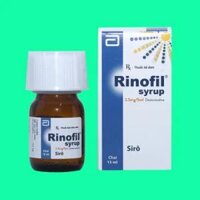 Rinofil Syrup 2,5mg/5ml (chai 15ml)