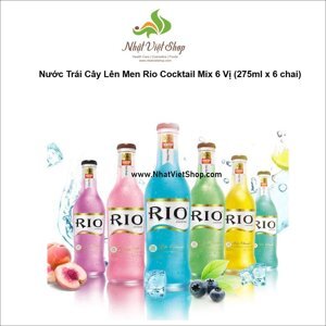 Nước Cocktail hoa quả Rio chai 275ml