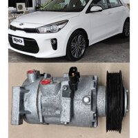 Rio Lốc lạnh xe hơi ô tô Kia block mới cục máy nén điều hòa giàn nóng hàng bãi Nhật