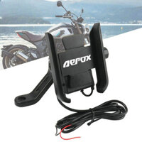 Rio YAMAHA AEROX 155 NVX155 AEROX V1 V2 Giá đỡ điện thoại di động Xe đạp xe máy Hợp kim nhôm Giá đỡ điện thoại di động Xe đạp Giá đỡ điện thoại di động