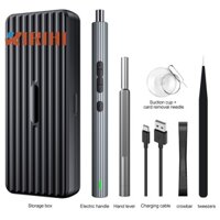 RIRIHI Bộ Tua Vít Điện mini 58 Trong 1 Tự Động Với Chuôi Đèn led Sửa Chữa Điện Thoại laptop Đồ Chơi