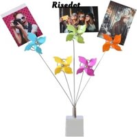 Risedot Giá Đỡ Ảnh, Kẹp Ghi Nhớ Hình Pinwheel, Hộp Đựng Thẻ Tin Nhắn Văn Phòng