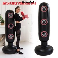 Risedut 160cm Đấm Quyền Anh PVC Bơm Hơi Tumbler Tập Gym Fitnes Thiết Bị Đá Túi Cát
