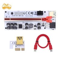 Riser VER012 USB 3.0 PCI-E Riser VER012MAX Express Cable Riser cho Card Video X16 Extender PCI-E Riser Card để khai thác