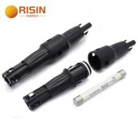 Risin 10 * 85mm PV hộp kết hợp cầu chì biến tần 15A vỏ cầu chì DC1500V lõi cầu chì DC