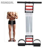 RisingGirl Bàn đạp đa năng Spring Chest Expander Thiết bị tập thể dục ba mục đích có tháo rời