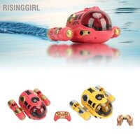 RisingGirl Xuồng máy điều khiển từ xa với bình xịt tàu ngầm pin 500mah cho bể bơi và đồ chơi trên hồ