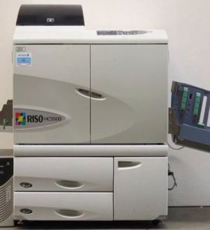 Máy in phun màu siêu tốc Riso HC5500 - A3