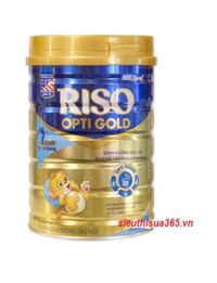 RISO Opti Gold 1 900 gr : sữa y tế hỗ trợ hệ tiêu hóa , phòng chống táo bón , cho trẻ từ 0-6 tháng